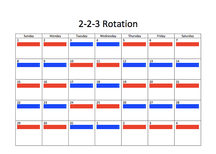 What Is A 2-2-3 Schedule Information You Want To Know 